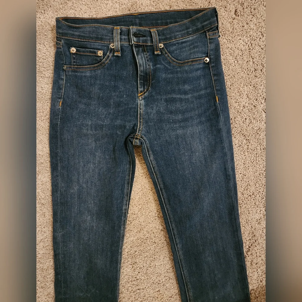 RAG & BONE Womens Nina High-Rise Skinny Jeans, Sz. 26